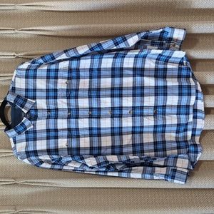 Men's XXL Tall IZOD Button Down Flannel